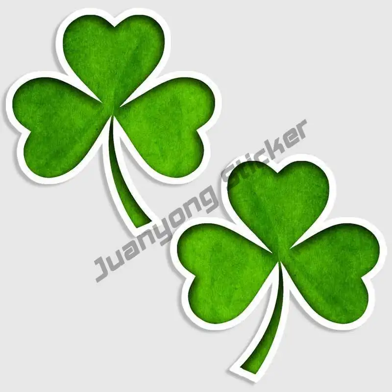 Car Accessories Ireland - 2pk Ireland Shamrock Cỏ Ba Lá