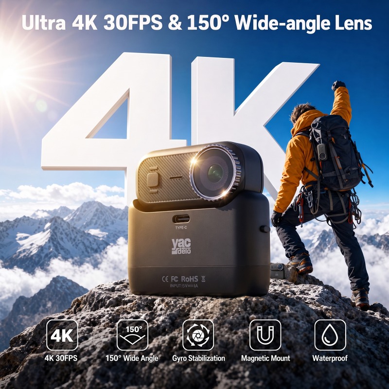 APEX Action 4K Camera  Mini PO - đánh giá và giá Car Accessories Online