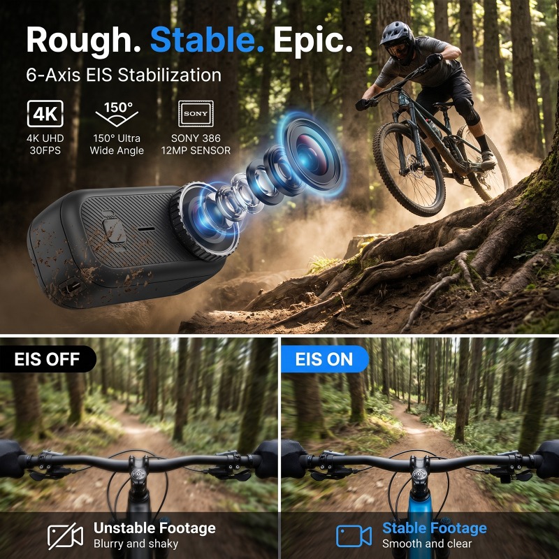 APEX Action 4K Camera  Mini PO - đánh giá và giá Car Accessories Online
