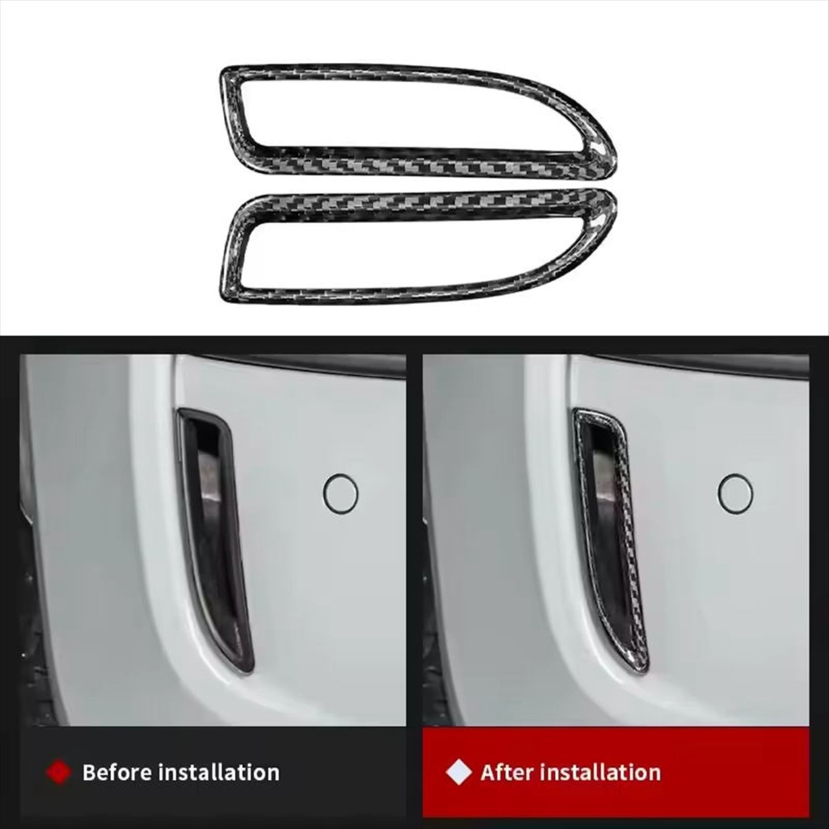 Super Sale Real Carbon Fiber C - đánh giá và giá Car Accessories Rear