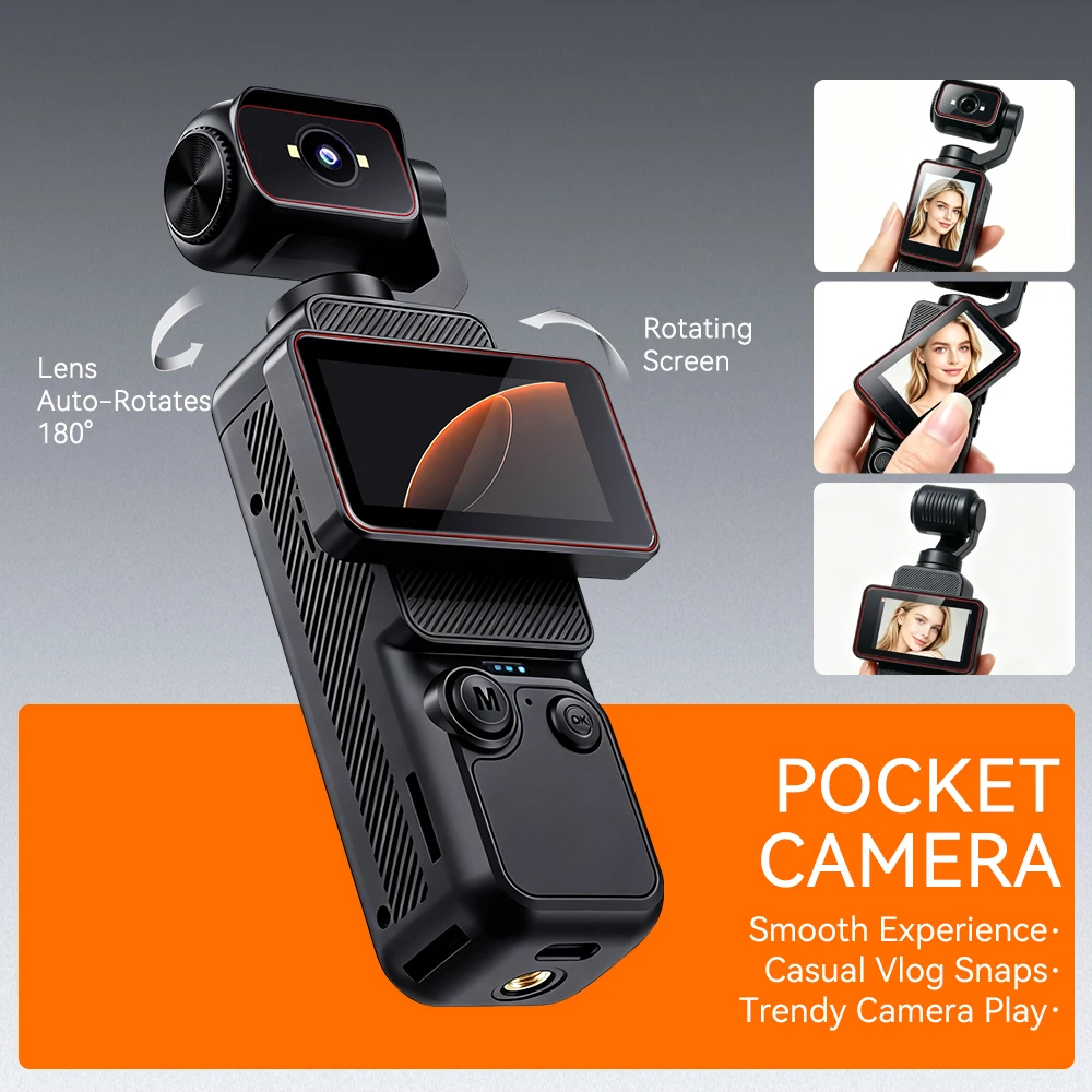 New Pocket Handheld Vlog Camer - đánh giá và giá Car Accessories Online