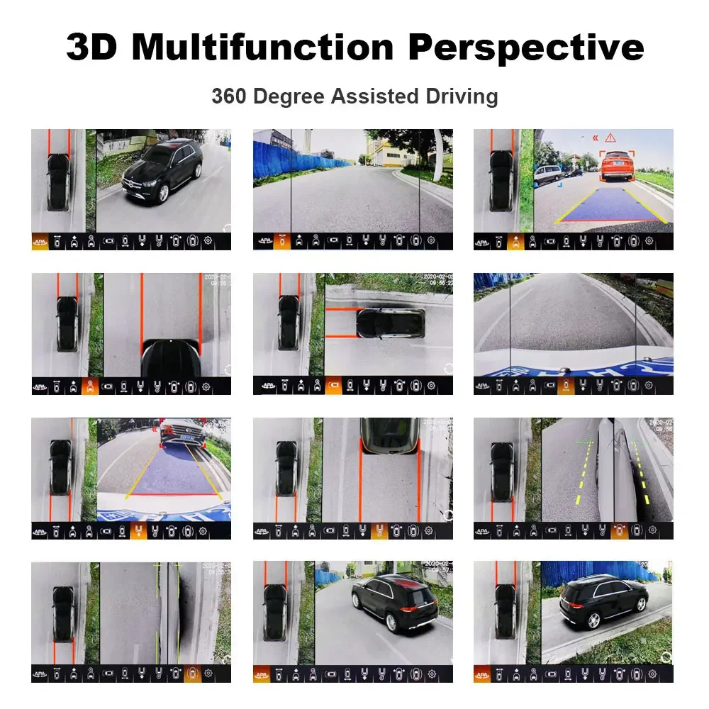 Smartour 1080P AHD 4K 3d 360 c - đánh giá và giá Rear Camera For Car