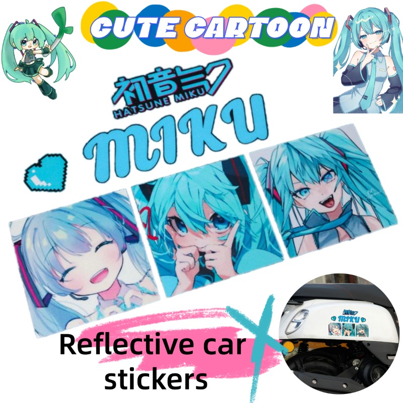 2026 New Creative Hatsune Miku - đánh giá và giá Car Accessories Rear