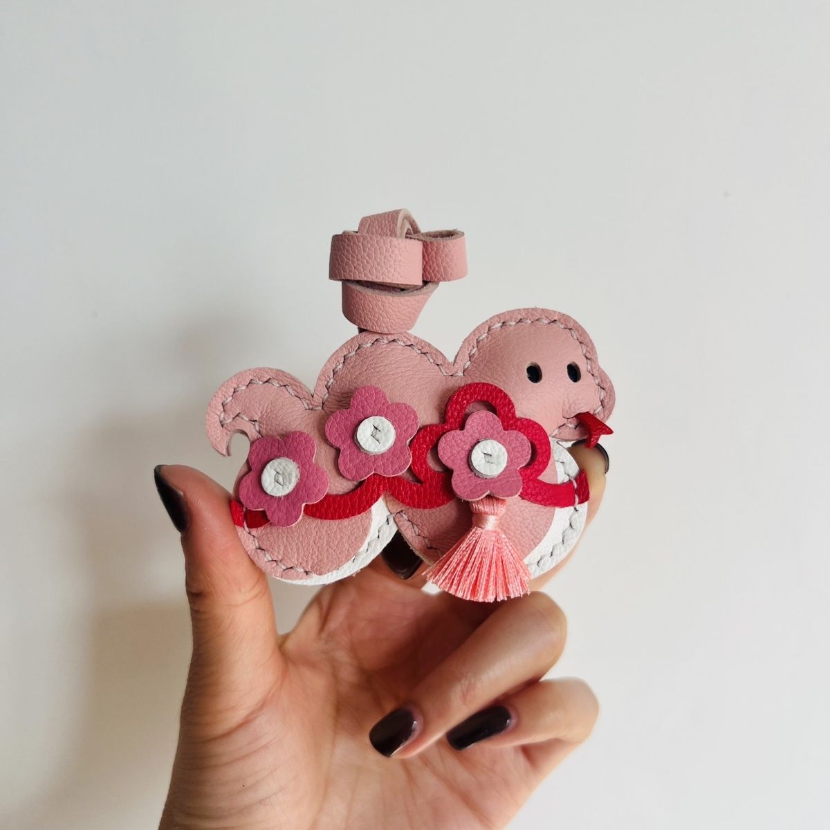 Unique Cute Genuine Leather Ha - đánh giá và giá Car Accessories Xmas Gifts