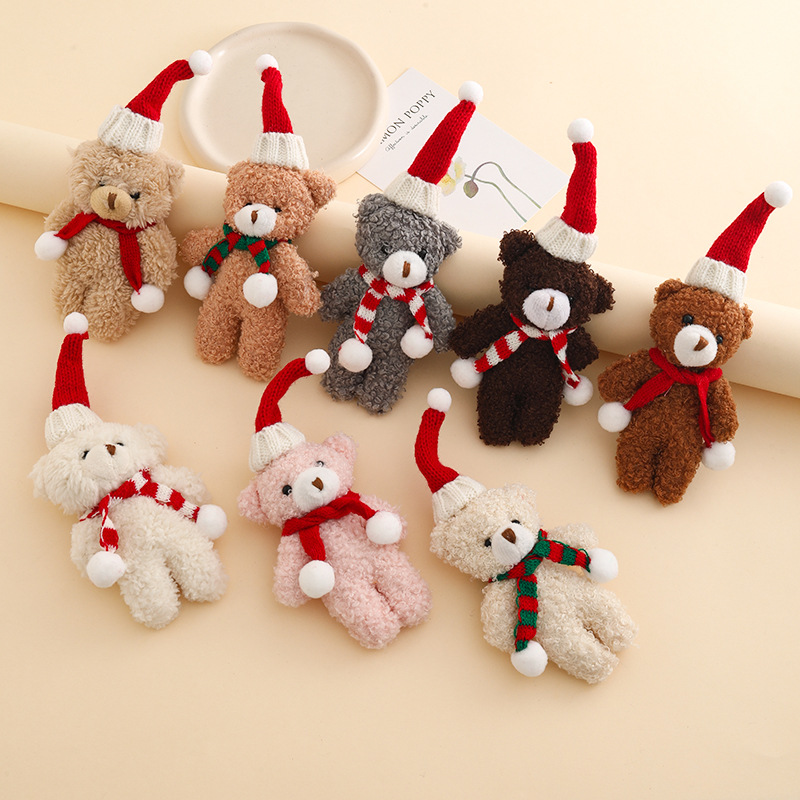 Cute Christmas-themed Bear Key - đánh giá và giá Car Accessories Xmas Gifts