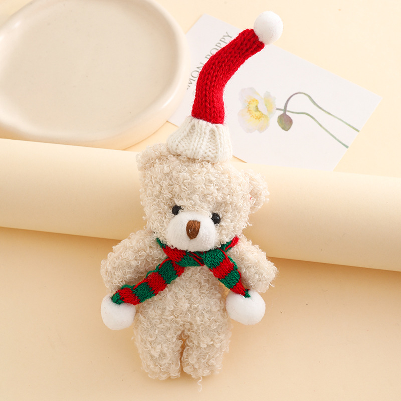 Cute Christmas-themed Bear Key - đánh giá và giá Car Accessories Xmas Gifts
