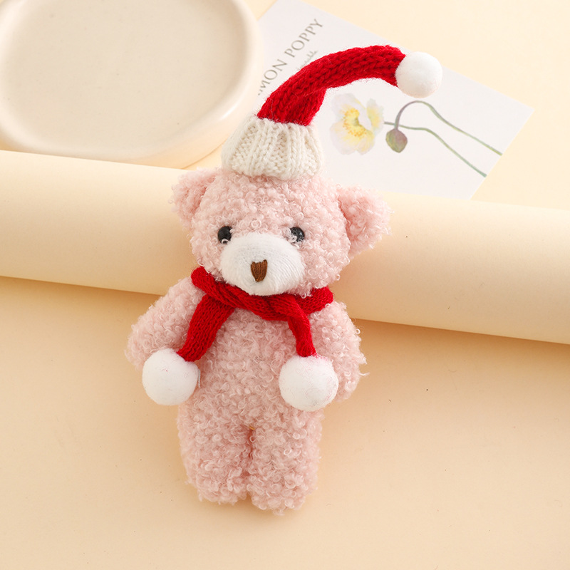 Cute Christmas-themed Bear Key - đánh giá và giá Car Accessories Xmas Gifts