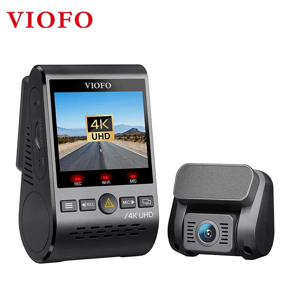 VIOFO A129 Pro Duo Dash Cam 4K - đánh giá và giá Rear Camera For Car