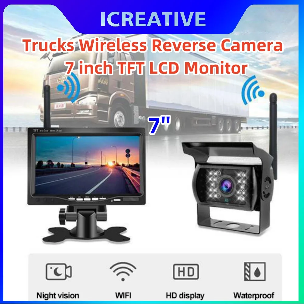 7'' Vehicle Wireless Reverse H - đánh giá và giá Rear Camera For Car